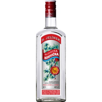 Rudolf Jelínek Slovácká borovička 45% 0,7 l (čistá fľaša)