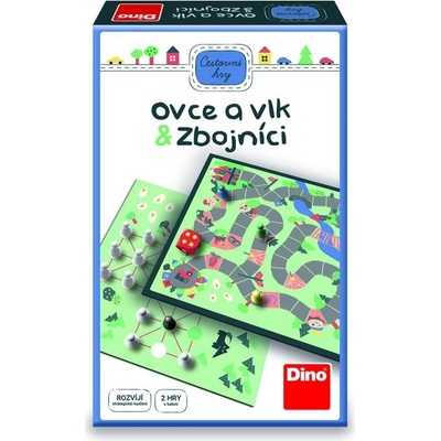 DIno Ovce a vlk & Zbojníci cestovní hra