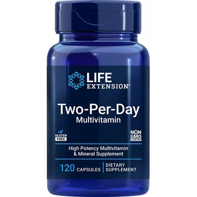 Life Extension Two-Per-Day 120 ks