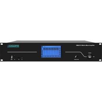 DSPPA DMA6112 120W 6-каналeн цифров аудио матричен усилвател (DMA6112)