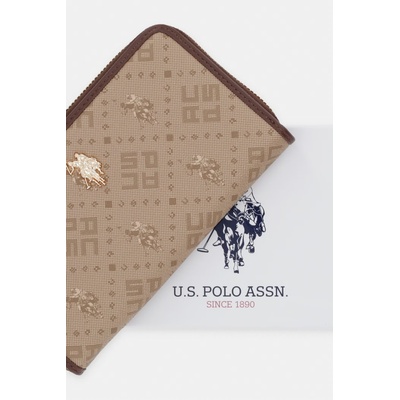 U. S. Polo Assn U. S. Polo Assn. портфейл дамски от имитация на кожа New Hampton (WIUN26225WVP)
