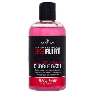 Sensuva Big Flirt Bubble Bath Berry Flirty 237 ml