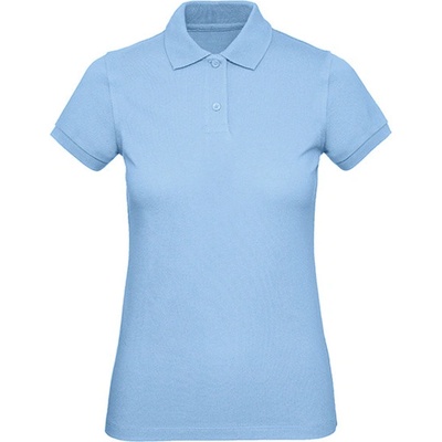 B&C dámska polokošeľa PW440 Sky Blue