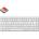 Keychron K3 Pro White QMK/VIA Gateron Low Profile Red Switch (K3P-Q1)