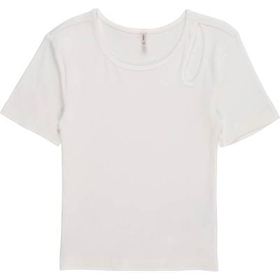 ONLY Тениска 'Nessa' бяло, размер 158