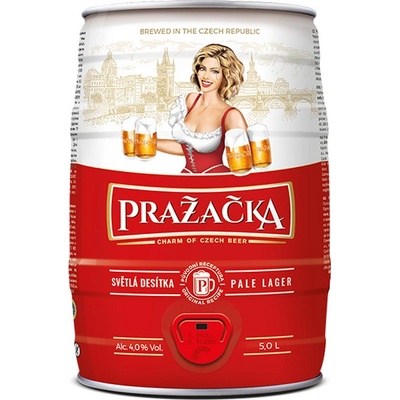 Bakalář Pražačka 10° 5 l (sud) – Zboží Dáma
