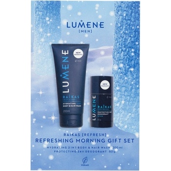 Lumene Комплект хидратация за мъже Lumene MEN Raikas Refreshing Morning Gift Set (LSMEN85198)