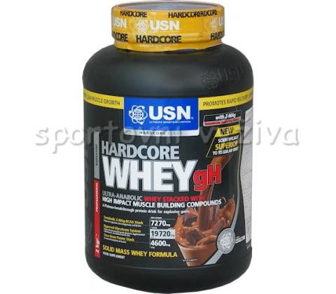 USN Hardcore Whey GH 2000 g