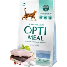 OPTIMEAL Superpremium pre dospelé mačky s treskou 700 g