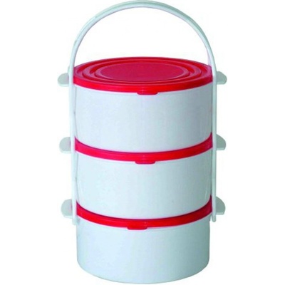 AB LINE 22821KF Obedár 3-dielny plast 3 x 1 l