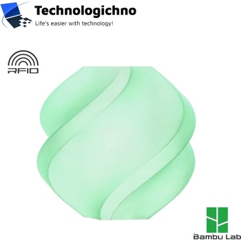 Bambu Lab PLA Translucent Bambu Light Jade With Spool (A17-G0-1.75-1000-SPL)