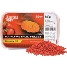 Benzar Mix Pelety Rapid Method Pellet 3,5 mm 600 g Jahoda Krill