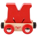 Bigjigs vagónik Písmeno M