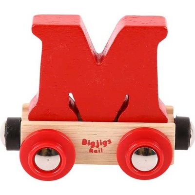 Bigjigs vagónik Písmeno M