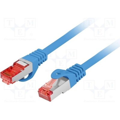 Lanberg PCF6-10CU-1000-B Patch S/FTP Cat 6 RJ45 vidlice z obou stran lanko Cu