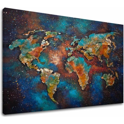 Obraz na plátne ZEM - 50x70 cm