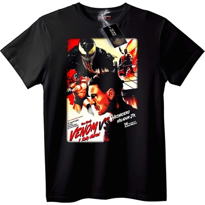 NOONEBRAND Тениска Venom срещу Hechicero - 2XL, White