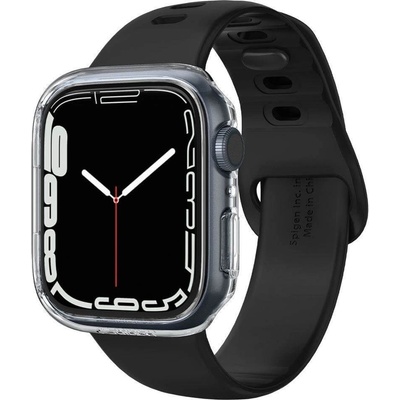 Spigen Качествен твърд кейс за Apple Watch 7 45мм - Spigen Thin Fit Case (прозрачен) (ACS04179)
