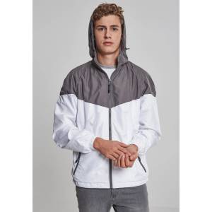 Urban Classics Мъжко спортно яке Urban Classics в сиво и бялоMODEL354 SALE - , размер L