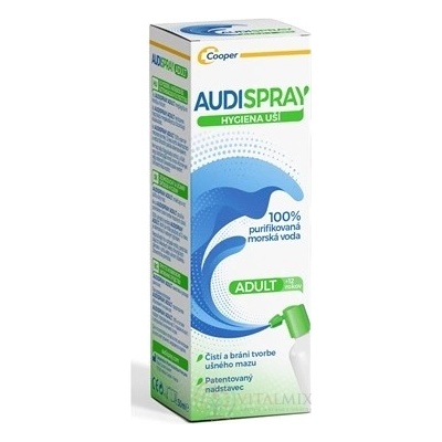 Cooper AUDISPRAY HYGIENA UŠÍ ADULT ušní sprej 50 ml