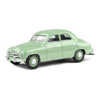 Abrex škoda 1201 Sedan 1956Hráškově Zelená 1:43 – Zbozi.Blesk.cz