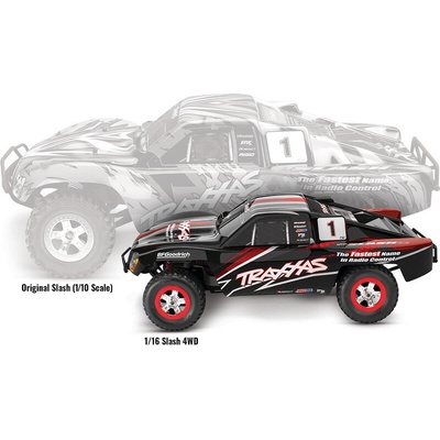 Traxxas Slash RTR černý 1:16