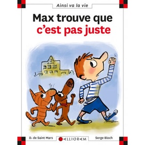 Max trouve que c'est pas juste - tome 84 | SAINT MARS (ISBN: 9782884804202)