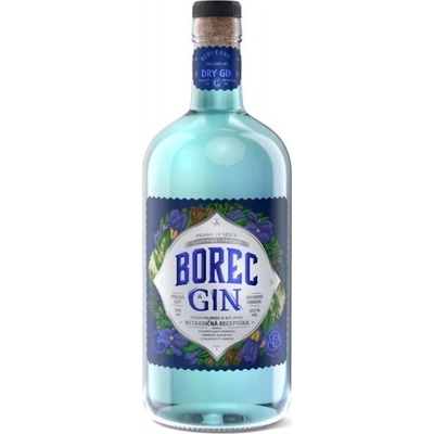 Borec Dry Gin 37,5% 0,7 l (čistá fľaša)