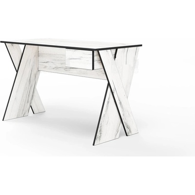 Bogdan Furniture I Бюро Модел 3058, Дъб крафт бял