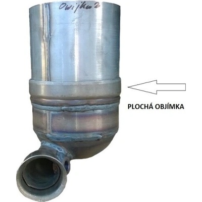 JMJ filtr pevných částic (DPF) 1705.ZS kovový, pouze DPF filtr