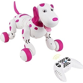 IQ models Robo-Dog Pes na dálkové ovládání růžová