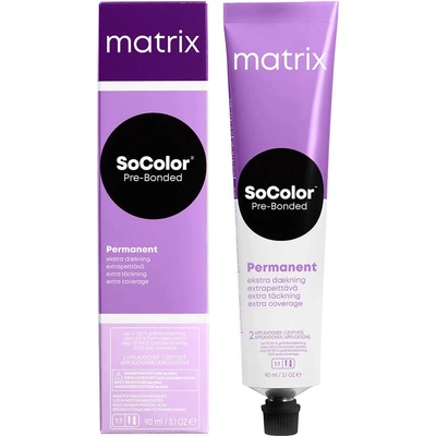 Matrix SoColor Pre-Bonded Permanent Extra Coverage Hair Color permanentní barva na vlasy 506NV 90 ml