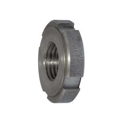 DIN1804W M25 x 1.5 matice kruhová se zářezy, jemný závit, ocel surová