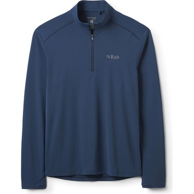 Rab Мъжка спортна тениска Rab Force L/S Zip Sport shirt - Tempest Blue (216-7518-0311)