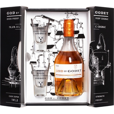 Godet God by Godet 70,6% 0,35 l (darčekové balenie 2 poháre)