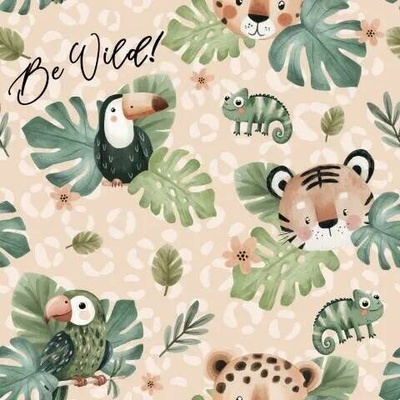Bee wild meruňková barva- vzor