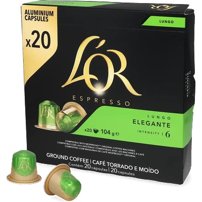 L'OR | Lungo Elegante - 20 капсули за Nespresso®