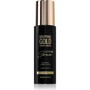Dripping Gold Express Tanning Serum бронзиращ продукт за тяло цвят Medium 150ml