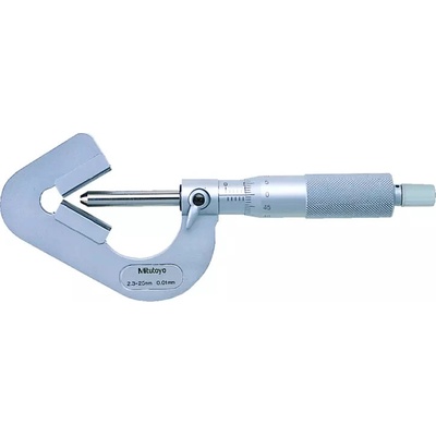 MITUTOYO Mikrometr třmenový analogový 10-25/001 mm prizmatický dotek mitu-114-162