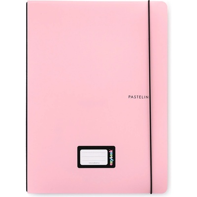 Karton P P Sešit PP Oxybook A4 PASTELINI růžová