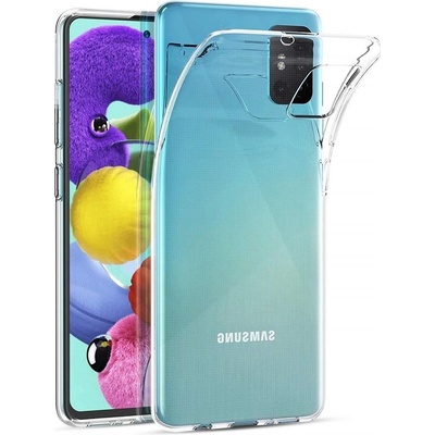 1Mcz Super-thin TPU supertenké ochranné Samsung Galaxy A51 5G průhledné