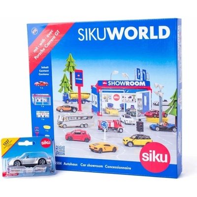 Siku World Autosalon s autem
