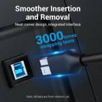 Vention Кабел USB 3.0 AM / BM - 0.5M Black - COOBD (COOBD) - tehnik