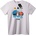 NOONEBRAND Тениска Космическа Ракета 1975 - 2XL, White