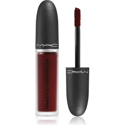 MAC Cosmetics Powder Kiss Liquid Lipcolour matná tekutá rtěnka Pretty Pleats! 5 ml
