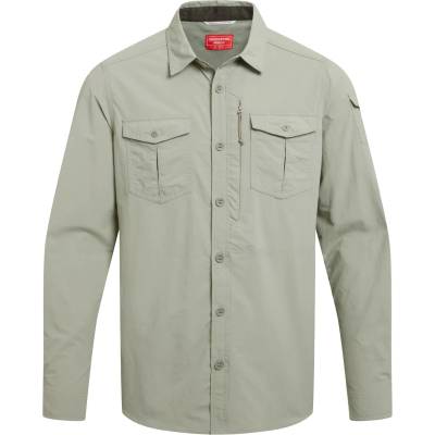 Craghoppers Мъжка риза с копчета Craghoppers Nosilife Adventure Langarm Hemd III Shirt - Bay Leaf - размер XL (033-2216-0614)