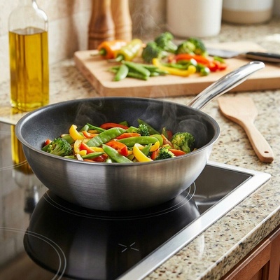 Spring Panvica wok Vulcano Classic 28 cm