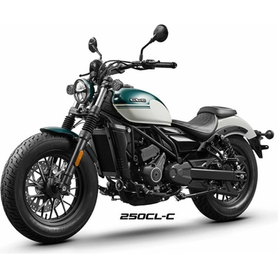 CFMoto Motorka 250CL-C Zelená – Zbozi.Blesk.cz