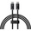 Baseus Кабел за данни Baseus Dynamic 3, Type-C - Type-C, 100W, PD, 1.0m, Black - 40421 (de-40421)