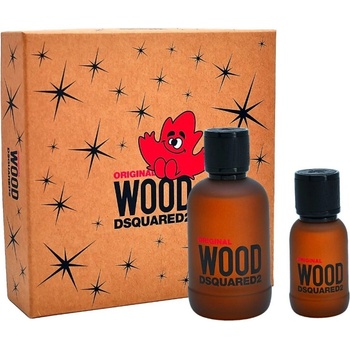 Dsquared2 Dsquared2 Original Wood Подаръчен комплект за мъже Размер EDP 100 ml + EDP 30 ml